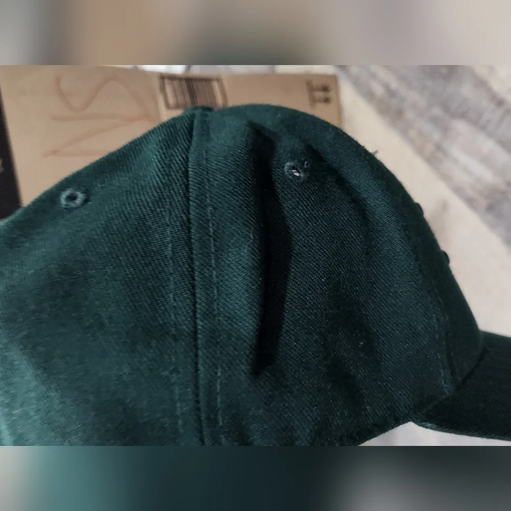 Notre Dame Fighting Irish Zephyr Kelly Green Fitted Hat Cap Size 7 1/4
